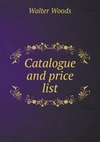 Satalogue and Price List 5518618603 Book Cover