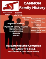 CANNON Family Ancestry and Genealogy B01FJ1Q62A Book Cover