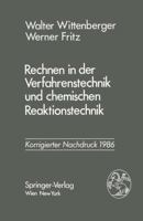 Rechnen in Der Verfahrenstechnik Und Chemischen Reaktionstechnik 3709185807 Book Cover