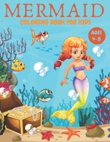Mermaid Coloring Book for Kids Ages 4-8: 50 Cute, Unique Coloring Gorgeous Pages For Boys And Girls B08GBHMTPH Book Cover