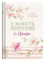 3-Minute Devotions for Women: A Daily Devotional 1683224604 Book Cover