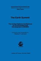 The Earth Summit 1853337846 Book Cover