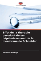 Effet de la thérapie parodontale sur l'épaississement de la membrane de Schneider (French Edition) 6207971477 Book Cover