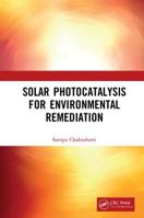 Solar Photocatalysis for Environmental Remediation 0367178974 Book Cover