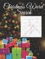 Christmas Word Search: Santa Word Search Puzzle Book for Adults and Kids B08M8HF184 Book Cover