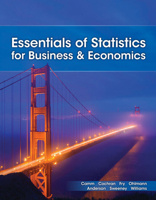 Essentials of Statistics for Business and Economics 0357716019 Book Cover