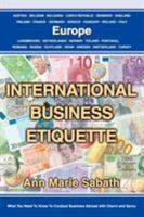 International Business Etiquette: Europe 0595323316 Book Cover