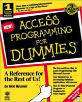 Access Programming for Dummies 1568840918 Book Cover