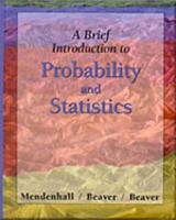 Brief Introduction to Probability and Statistics 0534387772 Book Cover