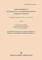 Die Dielektrische Trocknung Bei Erniedrigtem Luftdruck Mit Beitragen Zum Physikalischen Verhalten Der Mischkorper 3663034240 Book Cover