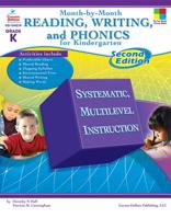 Month-by-Month Reading, Writing, and Phonics for Kindergarten 1604180722 Book Cover