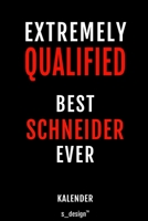 Kalender f�r Schneider: Immerw�hrender Kalender / 365 Tage Tagebuch / Journal [3 Tage pro Seite] f�r Notizen, Planung / Planungen / Planer, Erinnerungen, Spr�che 1697348238 Book Cover