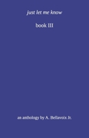 just let me know B0CCCR371Q Book Cover