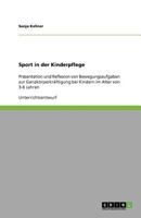 Sport in der Kinderpflege 3640840526 Book Cover