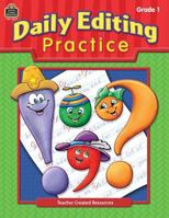 Daily Editing Practice, Grade 1: Grade 1 0743932218 Book Cover