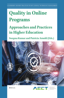 Quality in Online Programs Approaches and Practices in Higher Education 9004510834 Book Cover