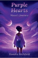 Purple Hearts: Mayas Journey with BTS: B0FGDRQ6XH Book Cover