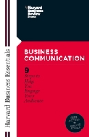 Business Communication (Harvard Business Essentials) 159139113X Book Cover