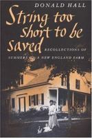String Too Short to Be Saved (Nonpareil Books, No. 5) 087923282X Book Cover