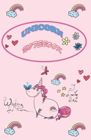 Unicorn Journal and Notebook for Girls - Composition Size (5.5"x8.5"): With Lined and Blank Pages, Perfect for Journal, Doodling, Sketching and Notes 1707913064 Book Cover