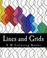 Lines and Grids: S M Coloring Books 1981643494 Book Cover