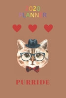 2020 Planner Purride: Lgbtq Cat Cover / 12 Month Weekly Planner 1706264623 Book Cover