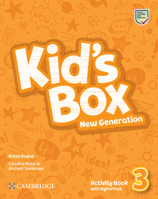 Kid's Box Level 3 Activity Book with Digital Pack British English 1108895549 Book Cover