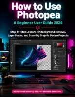 How to Use Photopea: A Beginner User Guide 2026: Step-by-Step Lessons for Background Removal, Layer Masks, and Stunning Graphic Design Projects B0HBMWS5GJ Book Cover