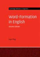 Word-Formation in English 1316623297 Book Cover
