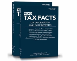 2020 Tax Facts on Insurance Employee Benefits (Volumes 1 2) 1949506800 Book Cover