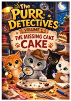 The Purr Detectives (volume 1 in black and white): The Missing Cake B0GS54DN46 Book Cover