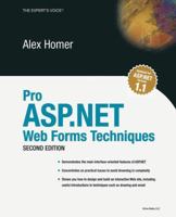 Pro ASP.NET Web Forms Techniques 1590593170 Book Cover