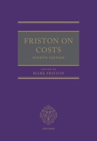 Friston on Costs 0192869086 Book Cover