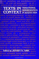 Texts in Context: Traditional Hermeneutics in South Asia 0791407950 Book Cover