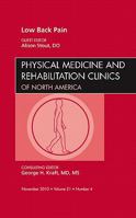 Low Back Pain, an Issue of Physical Medicine and Rehabilitation Clinics 1437724841 Book Cover