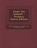 Faust: Ein Gedicht 1017223483 Book Cover