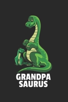 Dinosaurier Papa Notizbuch: Dinosaurier Dino Papa Notizbuch für Vater / Notizheft / Notizblock A5 (6x9in) Dotted Notebook / Punkteraster / 120 gepunktete Seiten (German Edition) 1671552261 Book Cover