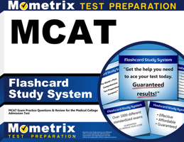 MCAT Flashcard Study System: MCAT Exam Practice Questions & Review for the Medical College Admission Test (Cards) 1610720091 Book Cover