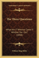 The Three Questions 1104403412 Book Cover
