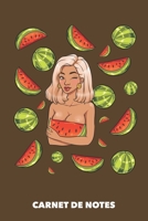 Carnet de Notes: Past�que en abondance A5 pointill� / grille de points - 120 pages pour les gens � la mode (noir) 1687843198 Book Cover