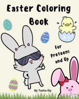 Easter Coloring Book: For Preteens and up B08WJZCR7R Book Cover