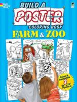 Build a Poster Coloring Book--Farm & Zoo 0486479471 Book Cover