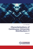 Characterizations of Continuous Univariate Distributions V 3330341769 Book Cover