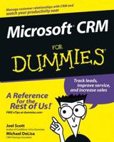 Microsoft CRM 3 For Dummies (For Dummies (Computer/Tech)) 0470343257 Book Cover