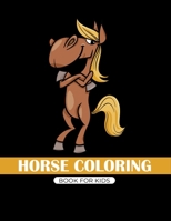 Horse coloring book for kids: Funny activity Book for children's Great gift for Little kids Boys & Girls B08NV8G3Y7 Book Cover