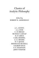 Classics of Analytic Philosophy (Hackett Classics) 0070015805 Book Cover