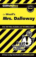CliffsNotes on Woolf's Mrs. Dalloway 0822008556 Book Cover