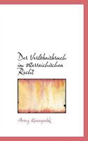 Der Verlobnisbruch Im Osterreichischen Recht (1904) 1110193637 Book Cover