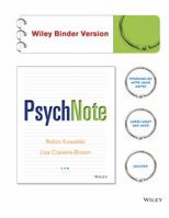 Psychnote [with WileyPlus Access Code] 111846009X Book Cover