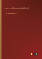Zur Runenlehre 3368032267 Book Cover